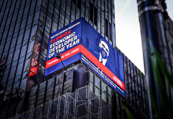 Florida names NYC Mayor Zohran Mamdani ‘Economic Developer of the Year’ in Times Square campaign
