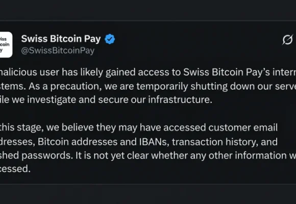Swiss Bitcoin Pay Just Went Dark After a Mysterious Intruder